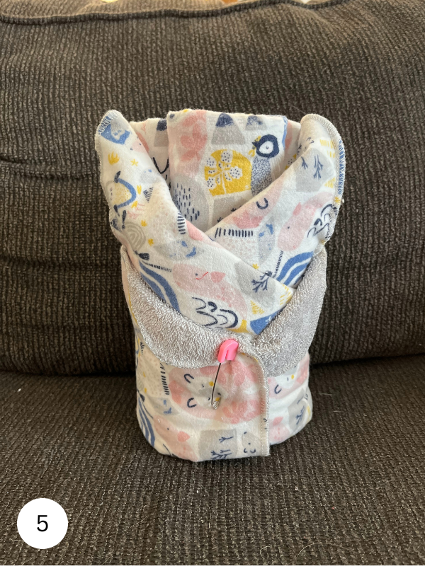 Burp & Washcloth Style 5