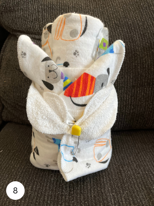 Burp & Washcloth Style 8